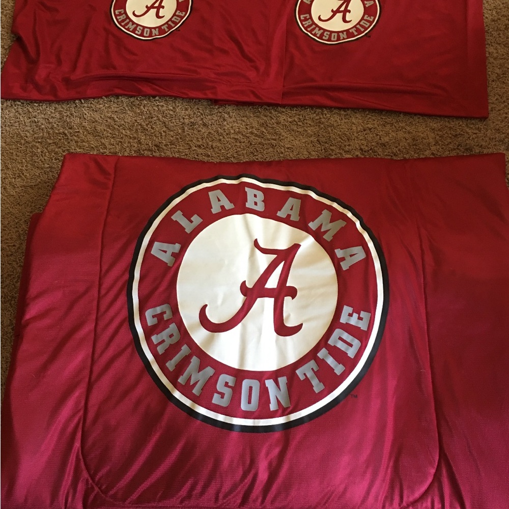 Alabama Crimson Tide Red Bedding Set